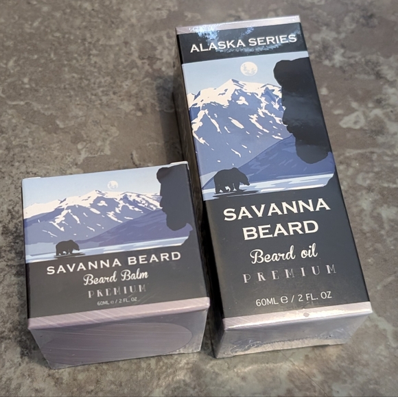 Beard oil and balm set - Picture 2 of 4
